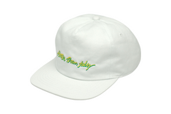 HTJ Snapback Cap - White