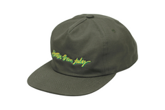 HTJ Snapback Cap - Olive