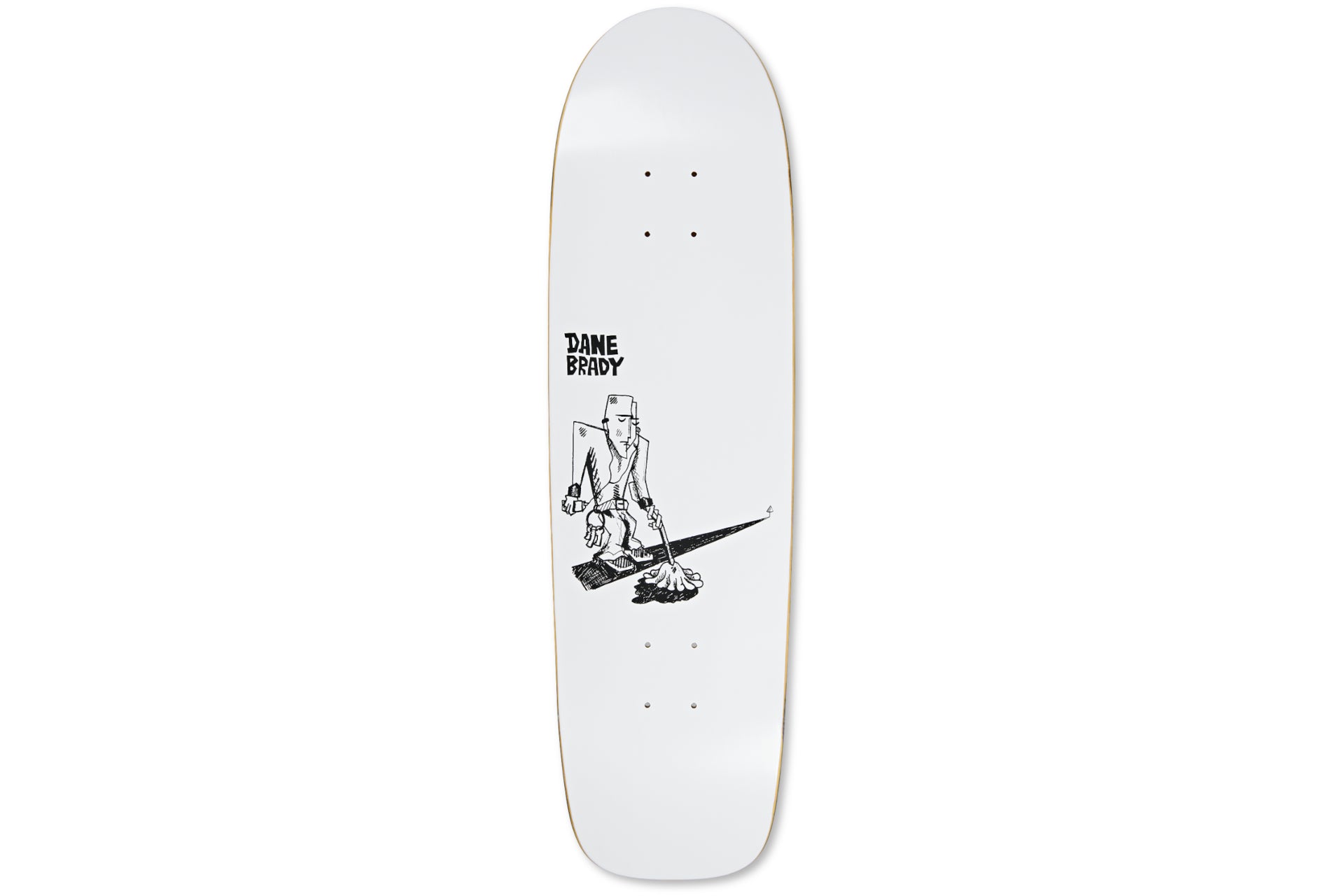 Dane Brady - Mopping - White - Surf Jr. 8.75"