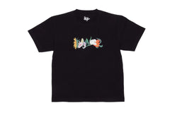 Mixed Flowers Tee - Black