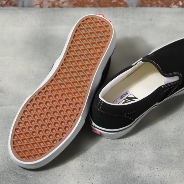 Skate Slip-On - Black/White